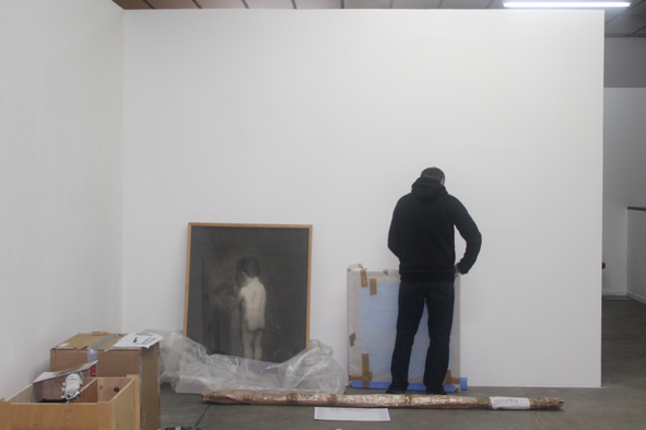 Montage du volet III de l'exposition | © BBB centre d'art