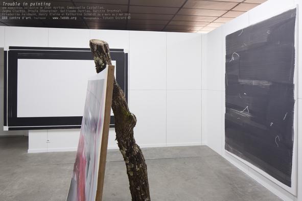 BBB centre d'art,  exposition «Trouble in painting », vue d'exposition, 2015, crédit photo : Yohann Gozard