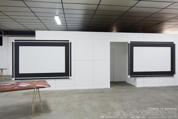 BBB centre d'art,  exposition «Trouble in painting », vue d'exposition, 2015, crédit photo : Yohann Gozard