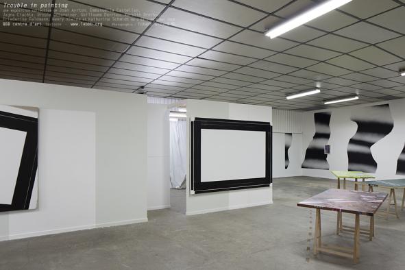 BBB centre d'art,  exposition «Trouble in painting », vue d'exposition, 2015, crédit photo : Yohann Gozard
