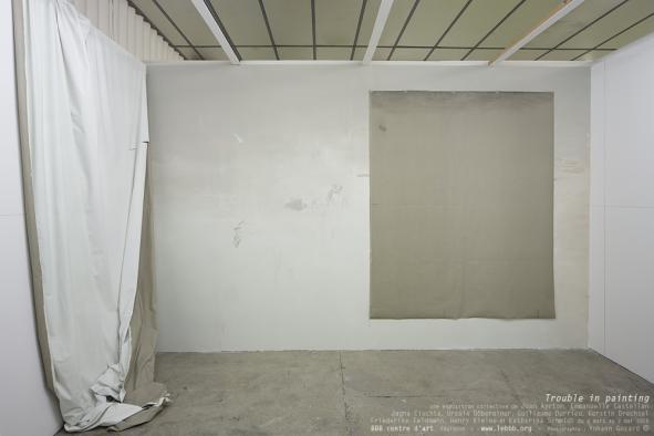 BBB centre d'art,  exposition «Trouble in painting », vue d'exposition, 2015, crédit photo : Yohann Gozard