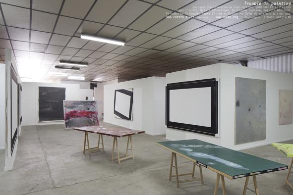 BBB centre d'art,  exposition «Trouble in painting », vue d'exposition, 2015, crédit photo : Yohann Gozard