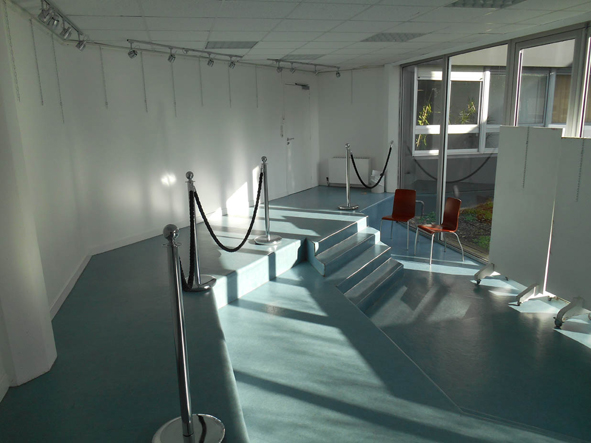 Salle d'exposition du lycée Toulouse-Lautrec | © BBB centre d'art