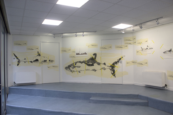 Exposition Dissection Marine, Aurélien Vret, lycée Toulouse-Lautrec | © BBB centre d'art