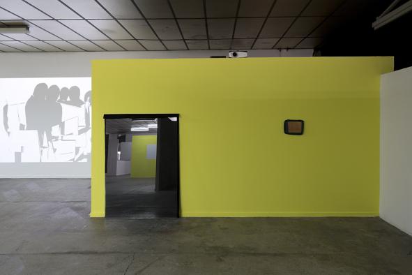 BBB centre d'art, Olivier Nottellet, exposition « Zone de ralentissement », vue d'exposition, 2015, crédit photo : Yohann Gozard