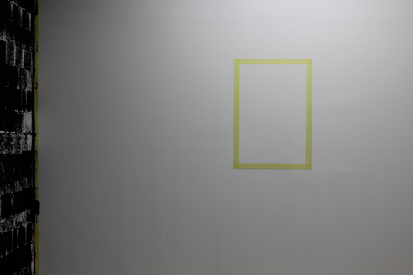 Montage de l'exposition « Zone de ralentissement » d'Olivier Nottellet, 22 septembre 2015, © BBB centre d'art
