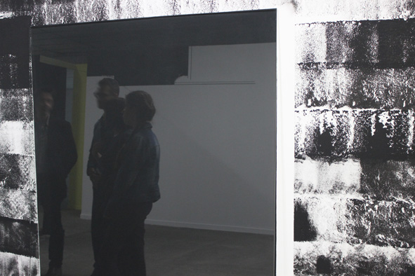 Vernissage de l'exposition « Zone de ralentissement » d'Olivier Nottellet, 7 octobre 2015, © BBB centre d'art - ADAGP, Paris 2015