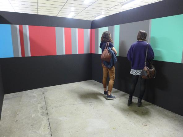Valérie du Chéné, vue d'exposition « Mettre à plat, le cœur au ventre », vernissage BBB centre d'art, mai 2016