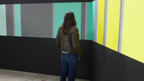 Valérie du Chéné, vue d'exposition « Mettre à plat, le cœur au ventre », vernissage BBB centre d'art, mai 2016