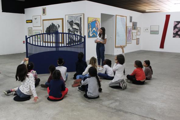 Visite de « Collective Collection 2 : Jacques Girard » avec le CLAE Jean-Zay