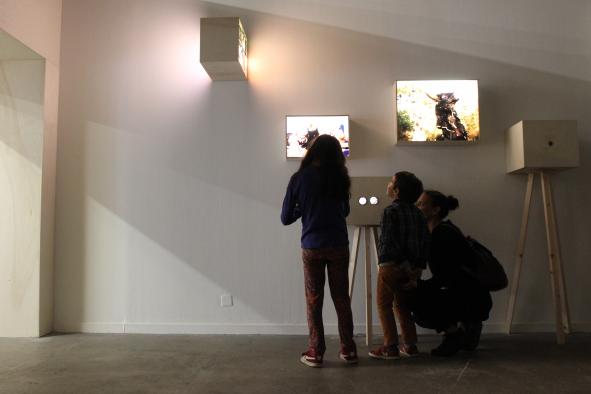 Visite en famille, exposition 