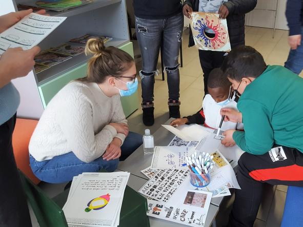 Collecte à l'Accueil Jeunes Renan, 