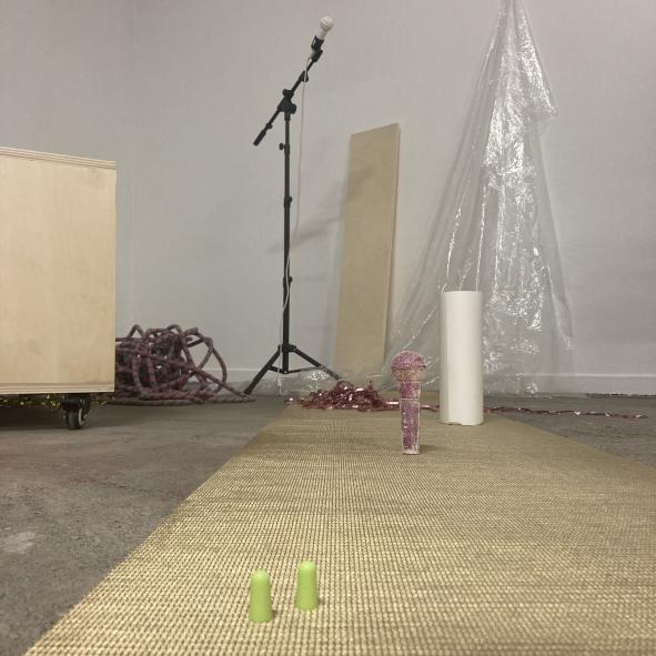Plateau de jeu avec Emilie Franceschin, BBB centre d'art 2023