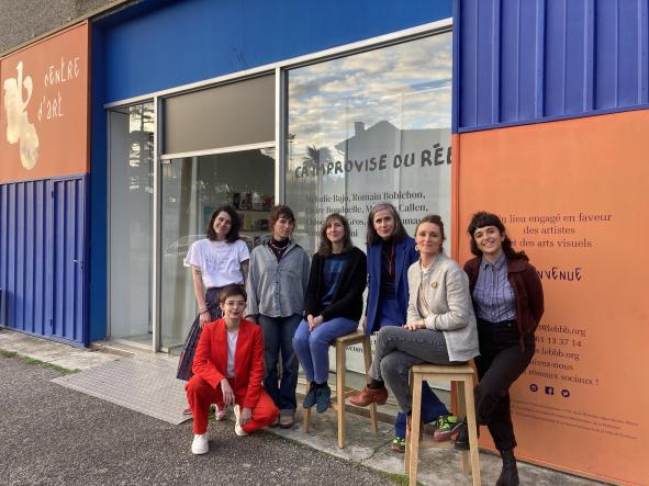 L'équipe du BBB centre d'art, mars 2024