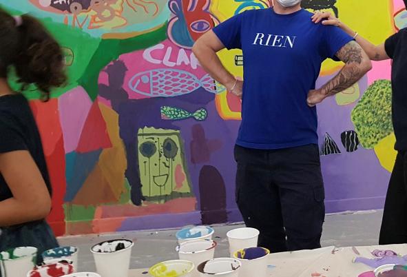 Atelier avec Jérôme Souillot, 2024