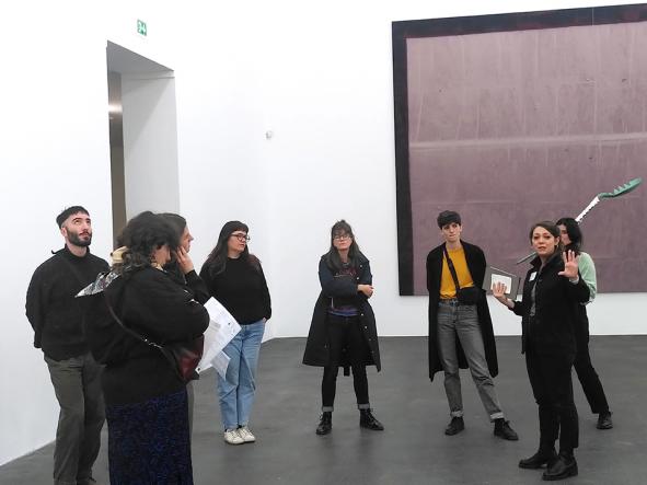 Sortie au Centre régional d'art contemporain Occitanie, Formation PA 2023-2024