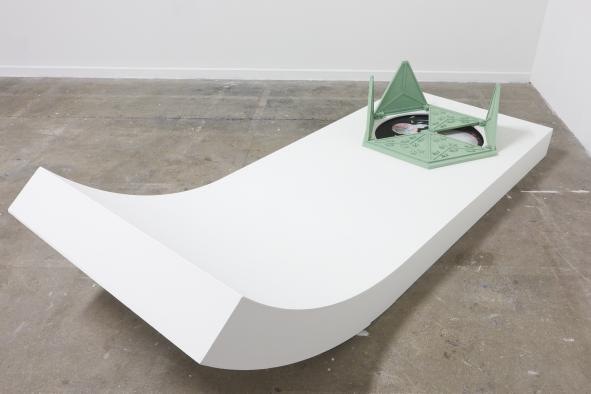 Néphéli Barbas « Les fondations mouvantes », 2025. Commissariat Léa Besson. Exposition au BBB centre d’art, Toulouse. Production BBB centre d’art, avec le soutien de la Fondation des artistes. Photo : Baptiste Dété, 2025.