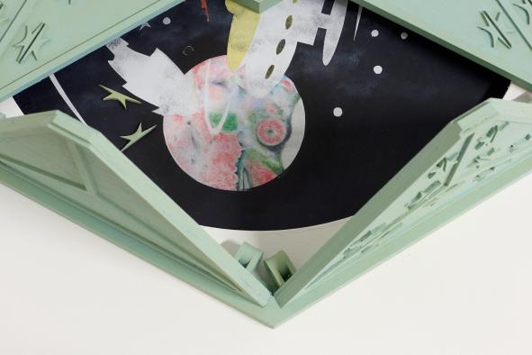 Néphéli Barbas « Les fondations mouvantes », 2025. Commissariat Léa Besson. Exposition au BBB centre d’art, Toulouse. Production BBB centre d’art, avec le soutien de la Fondation des artistes. Photo : Baptiste Dété, 2025.