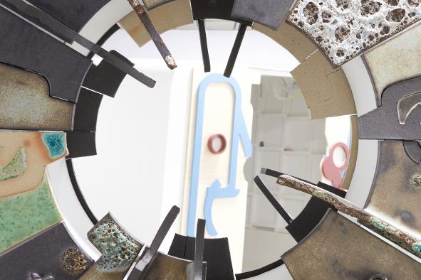 Néphéli Barbas « Les fondations mouvantes », 2025. Commissariat Léa Besson. Exposition au BBB centre d’art, Toulouse. Production BBB centre d’art, avec le soutien de la Fondation des artistes. Photo : Baptiste Dété, 2025.